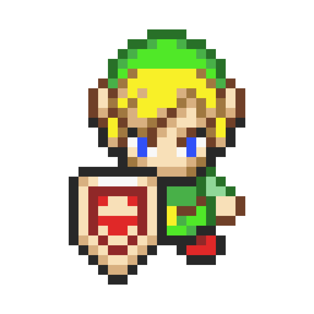 Legends of Zelda, a Stencyl-made game